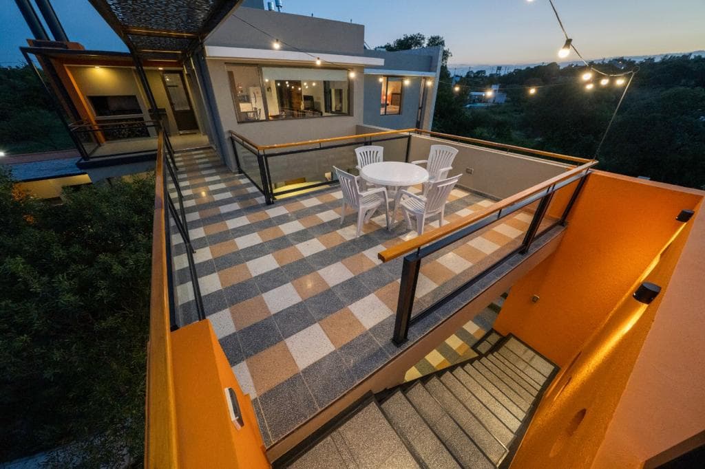 Alojamiento Cabana - exterior - vista a las sierras