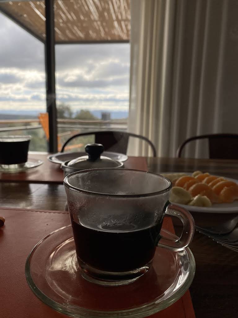 Desayuno con vista en Cala Cabana