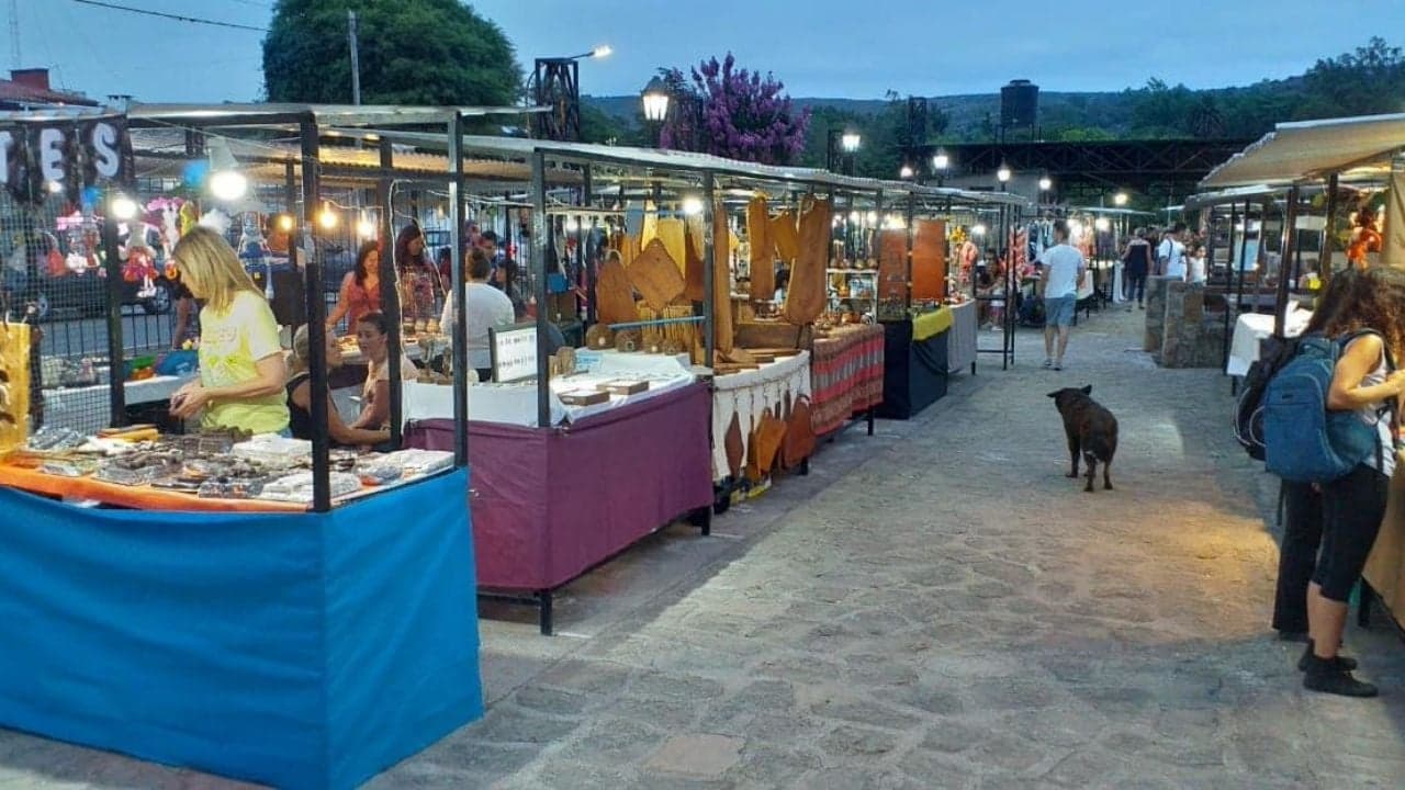 Feria de artesanos de Tanti